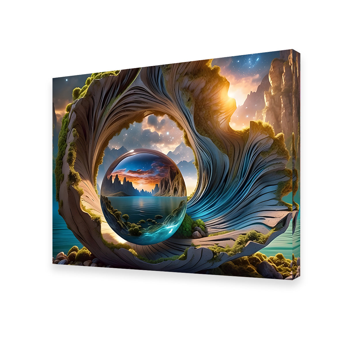 The Enchanting and Timeless Allure of Nature's Seashells Wall Art
