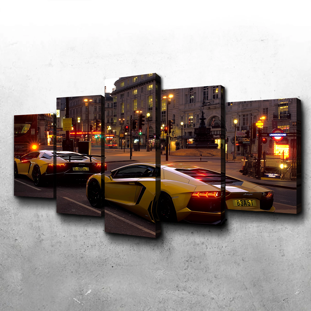Stunning Traffic Jam Wall Art by Vynton