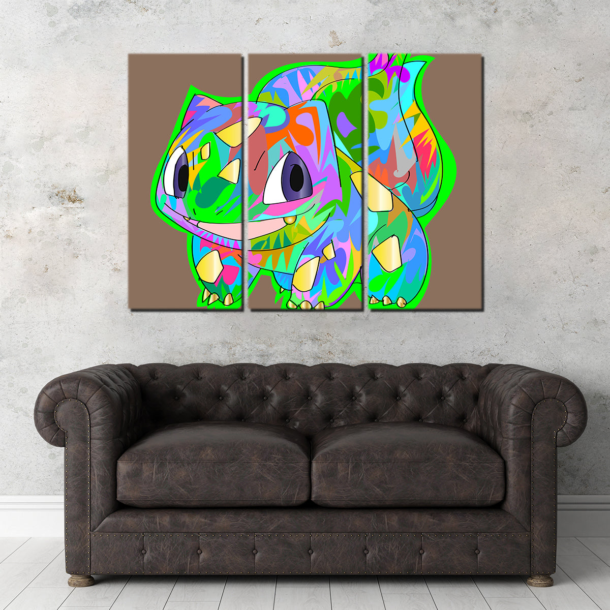 Bulbasaur Themed High - Quality Wall Art