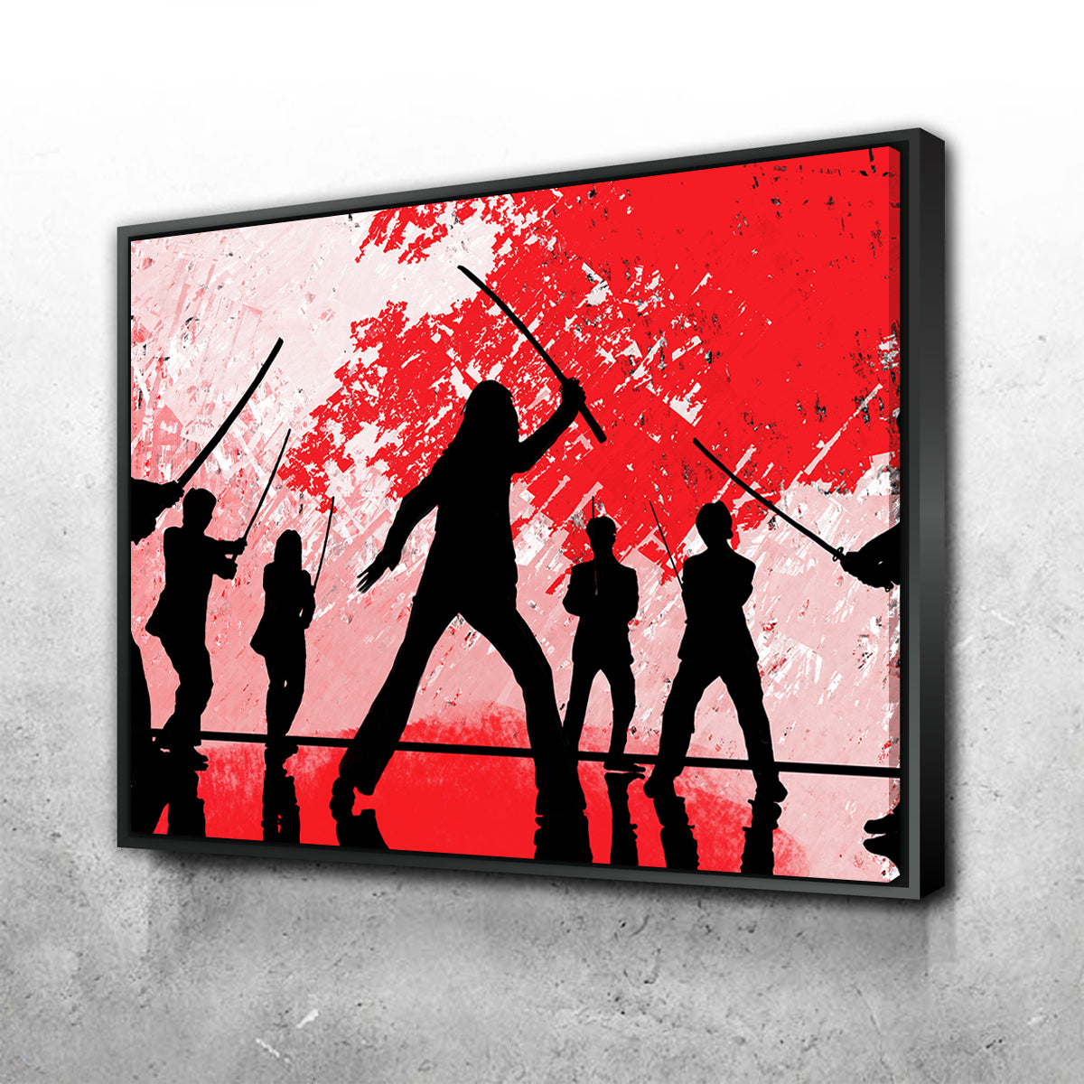 Stunning Bride vs Crazy 88 Wall Art by Andy Brackpool