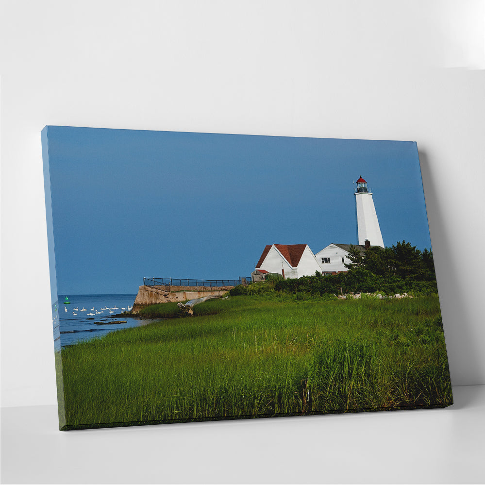 Exquisite Lynde Point Lighthouse Wall Art for Stunning Home Decor