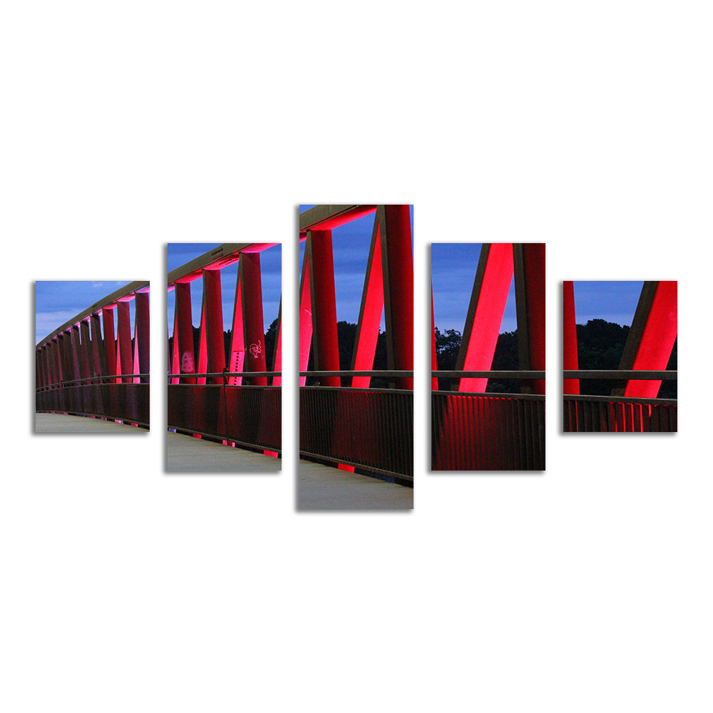 Stunning Two Rivers Park Bridge Wall Art for Your Home Decor