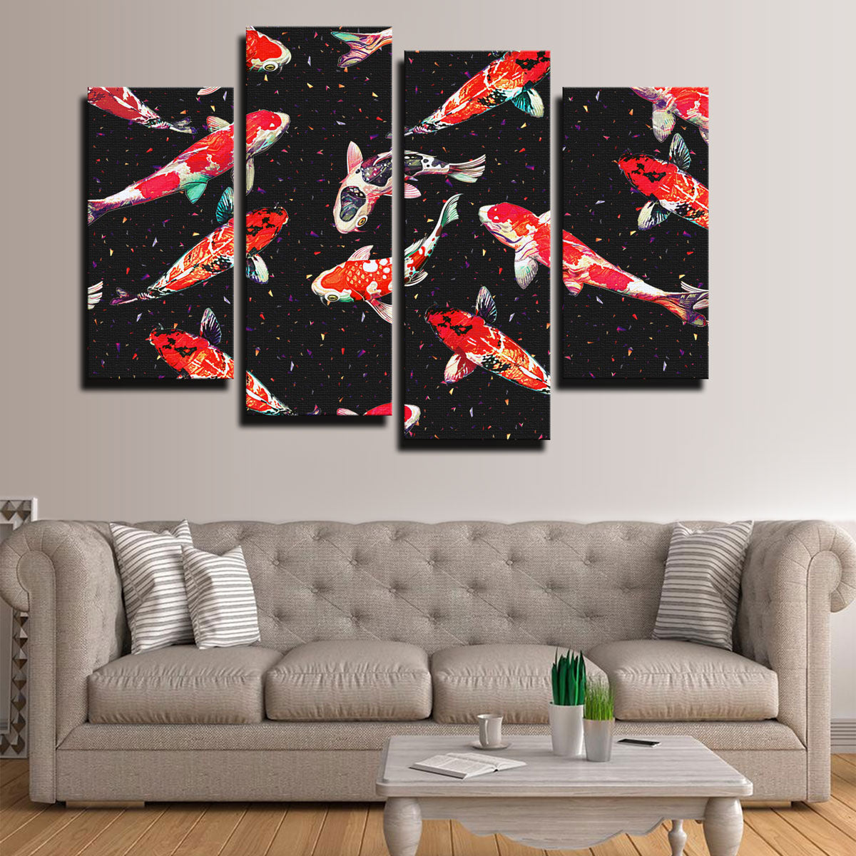 Stunning Koi Wall Art by Gab Fernando