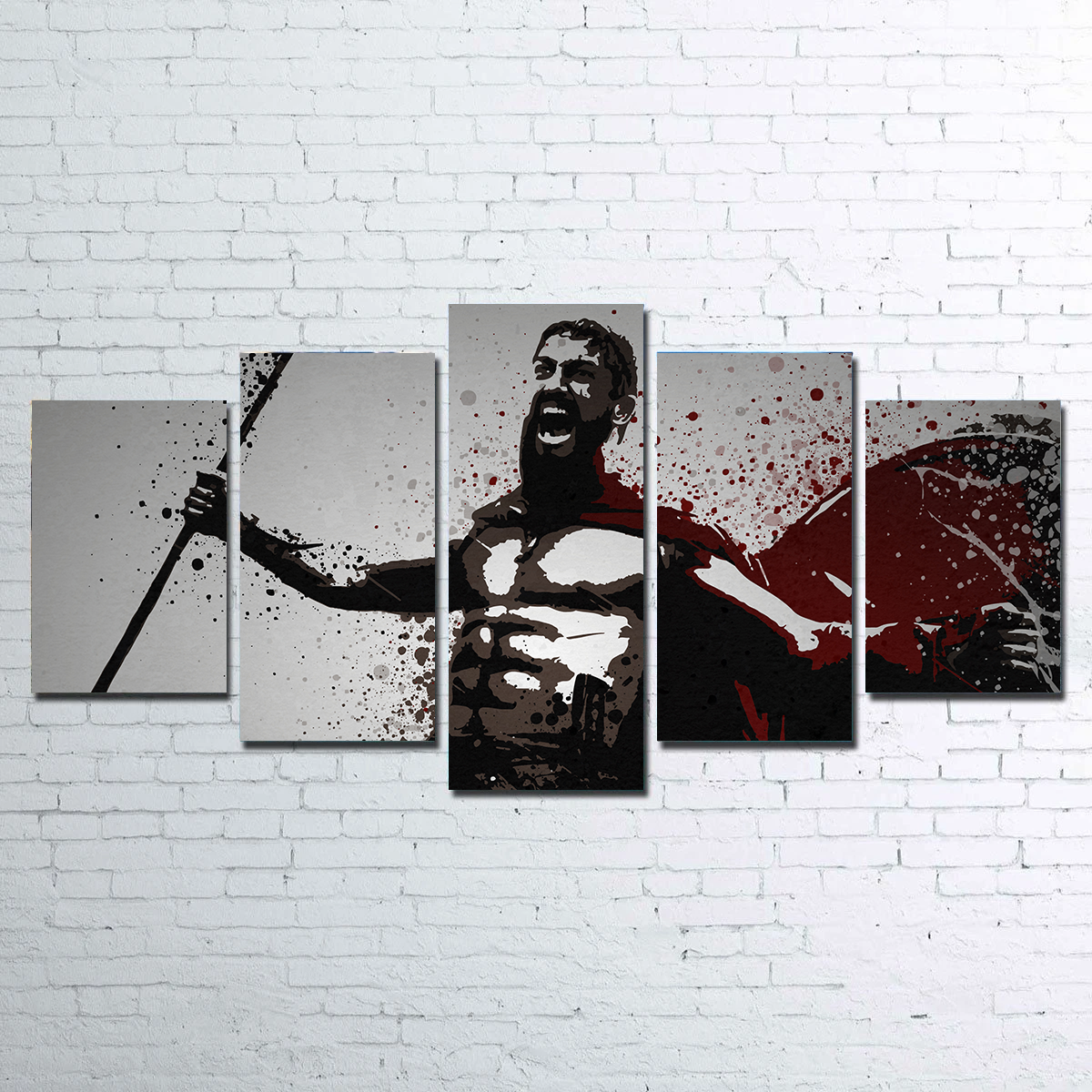This is Sparta Stunning Wall Art by TM Creative Design