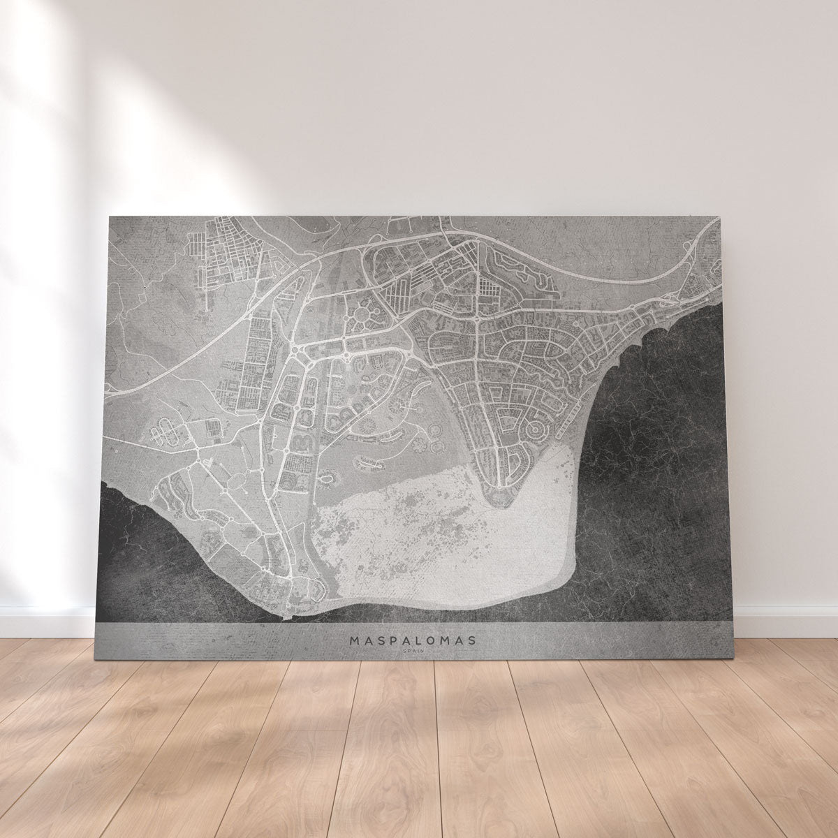 Exquisite Maspalomas Map 2 Wall Art for Your Home Decor