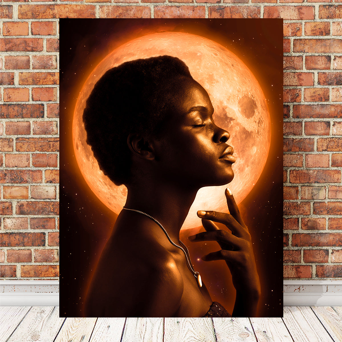 Exquisite Moon Art Wall Art by Manuel Luces