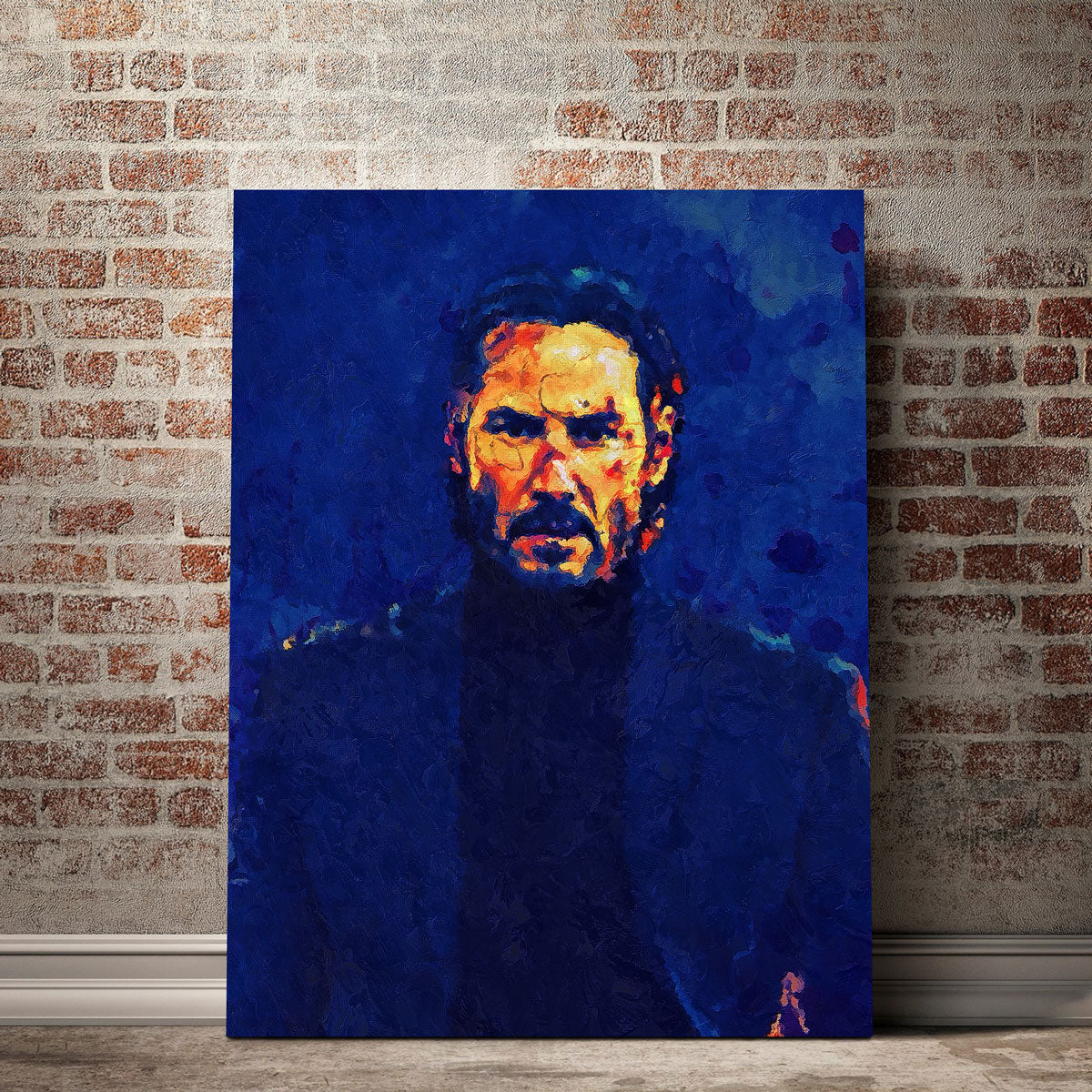 Stunning John Wick Wall Art Painting by Gab Fernando