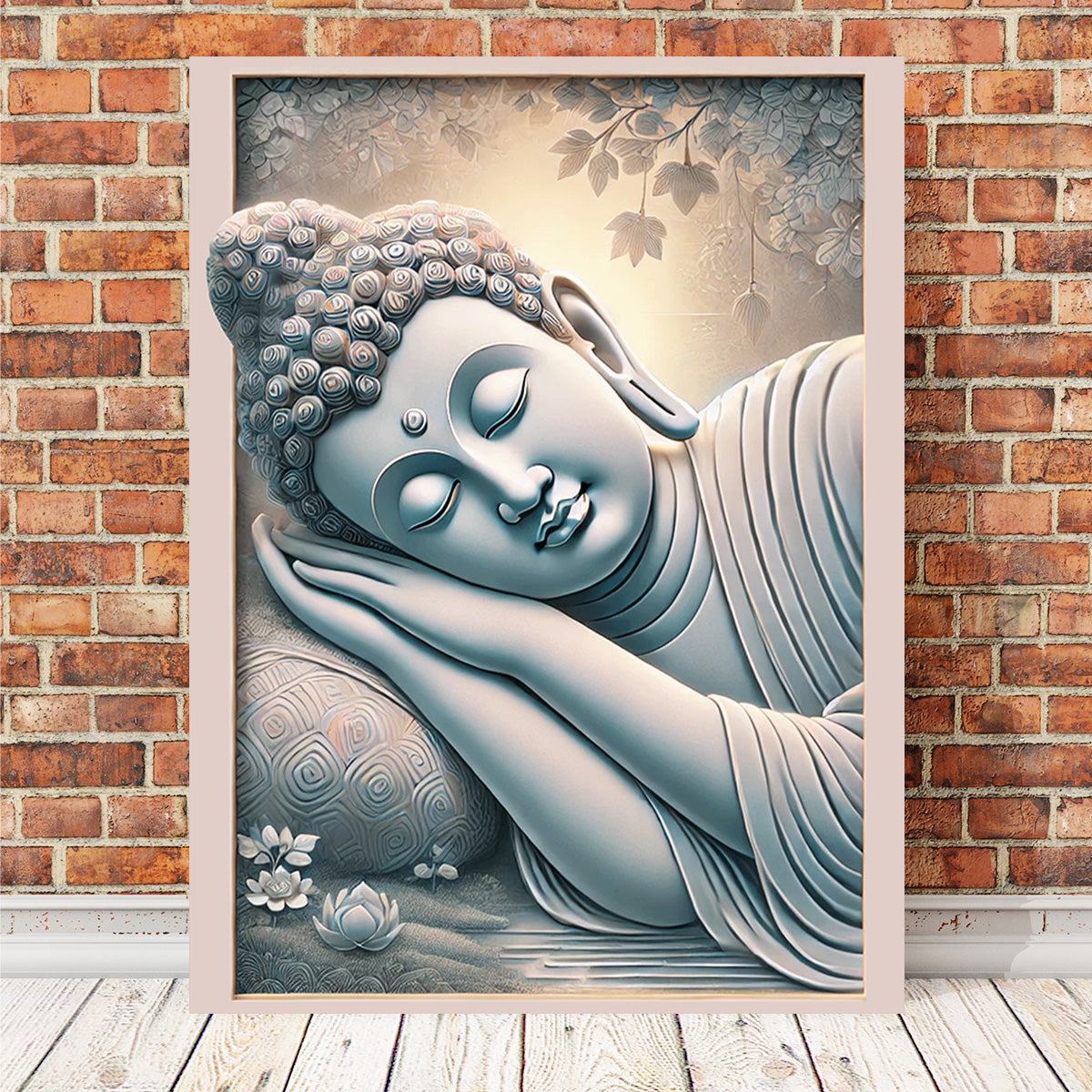 Exquisite Buddha Sleeping Wall Art