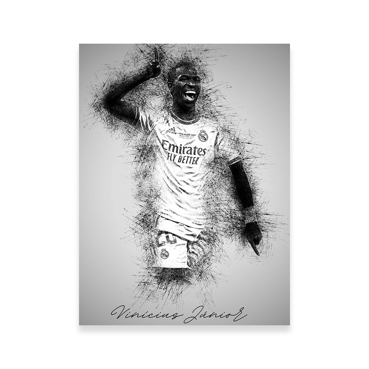 Vinícius Júnior High - Quality Wall Art for Home Decor