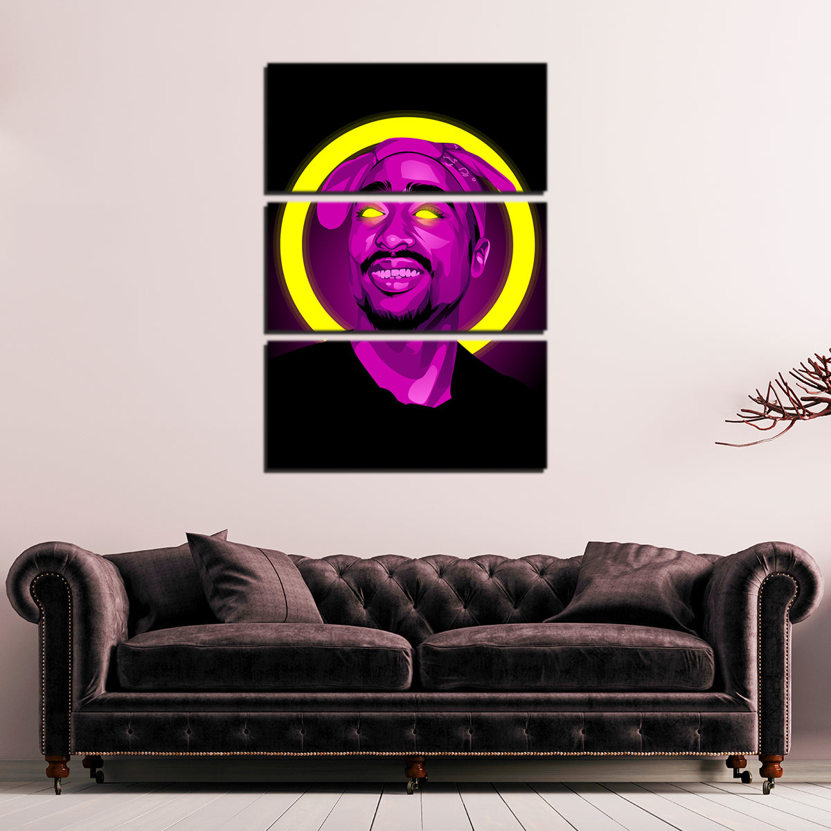 Tupac Shakur Inspiring Wall Art - Ideal Decor for Music Lovers