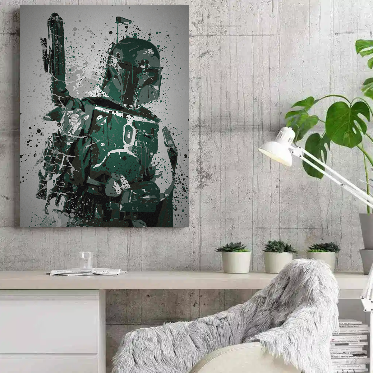 Exclusive Bounty Hunter Wall Art by TM Creative Design