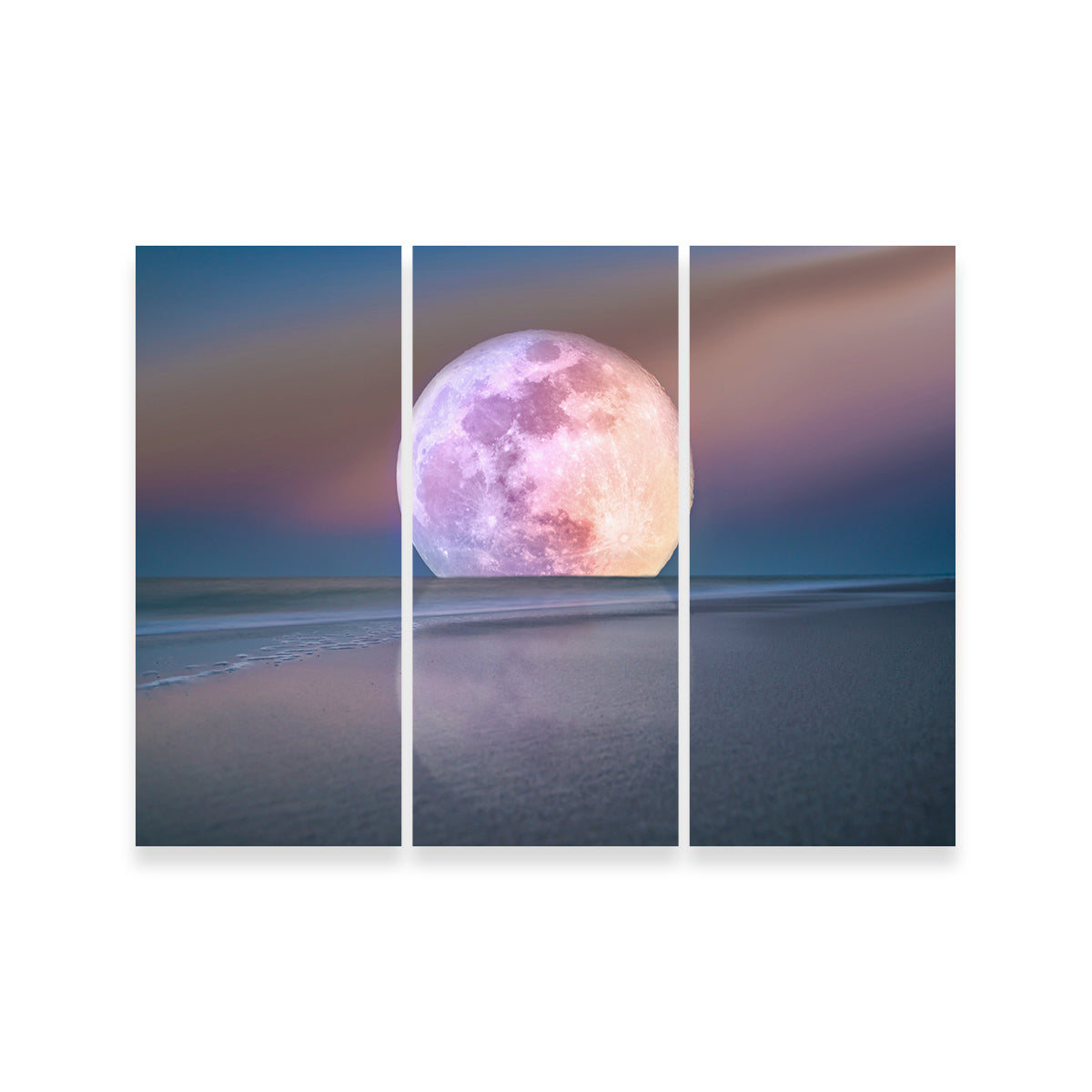 Stunning Moon Rise Wall Art by Eileen Rollin