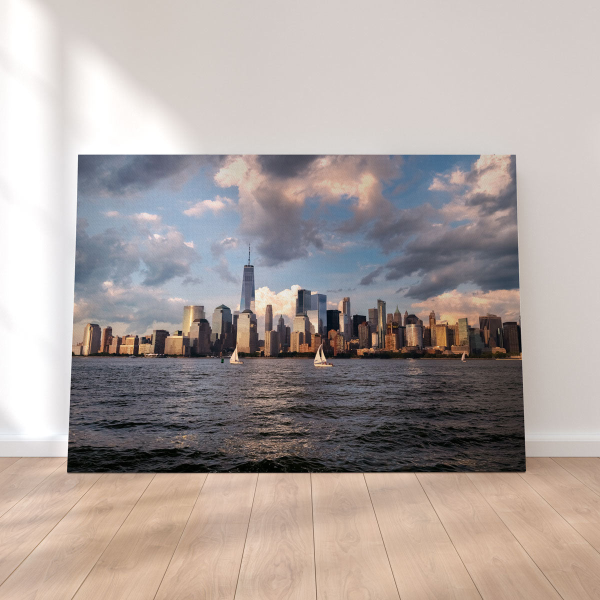 Exquisite Sunset Sails Wall Art by Shaun Mayer