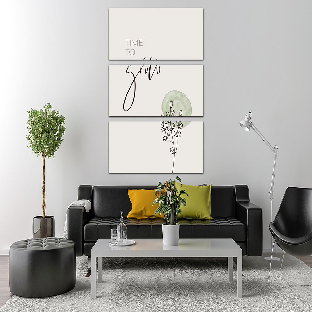 Stunning Time To Grow Wall Art by Melanie Viola
