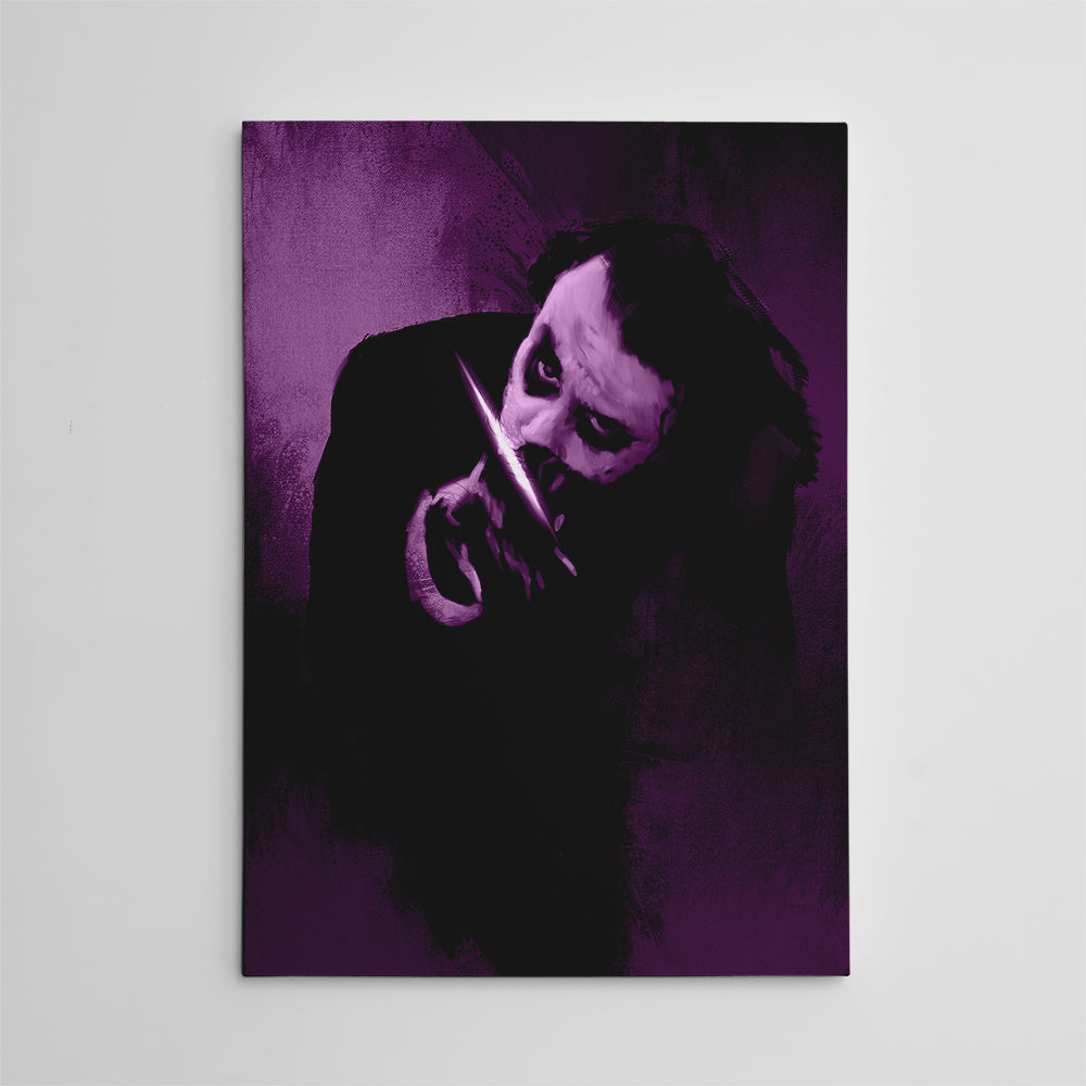 Unique Knife Clown Wall Art by Andy Brackpool