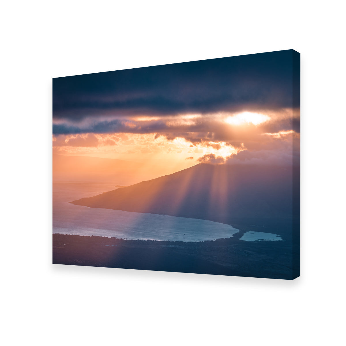 Exquisite Maui Sun Rays Wall Art by Lucas Moore