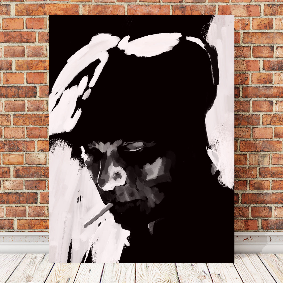 Stunning Tommy Portrait Wall Art by Andy Brackpool