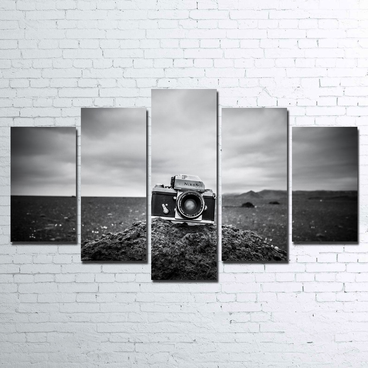 Stunning Vintage Iceland Wall Art by Dennis Maida