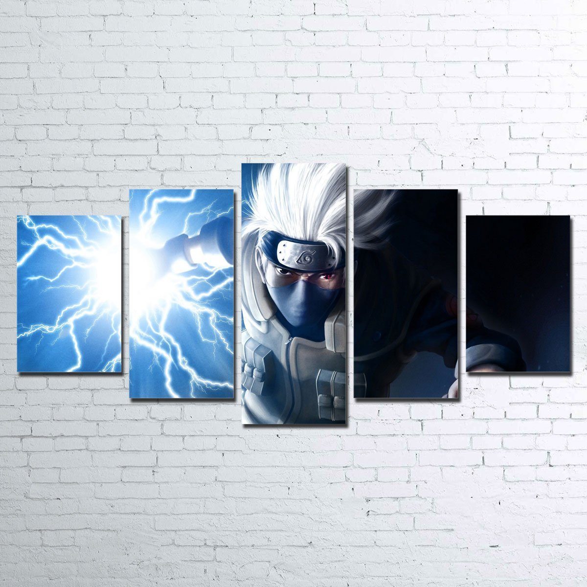 Kakashi 5 Piece High - Quality Wall Art Set