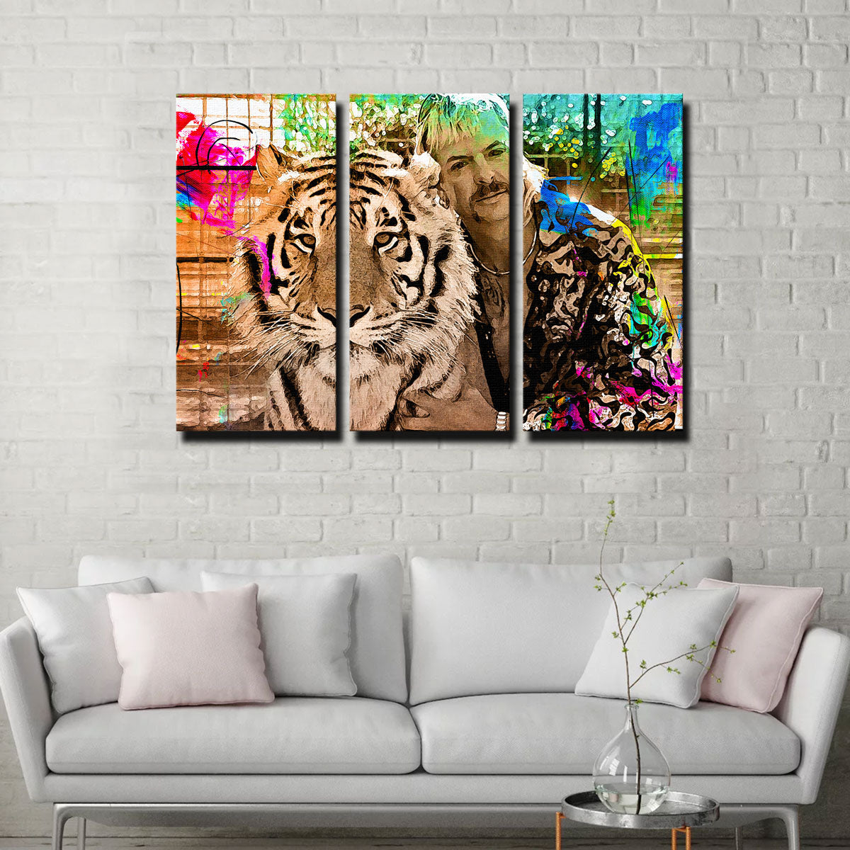 Stunning Tiger King Wall Art for Home Decor