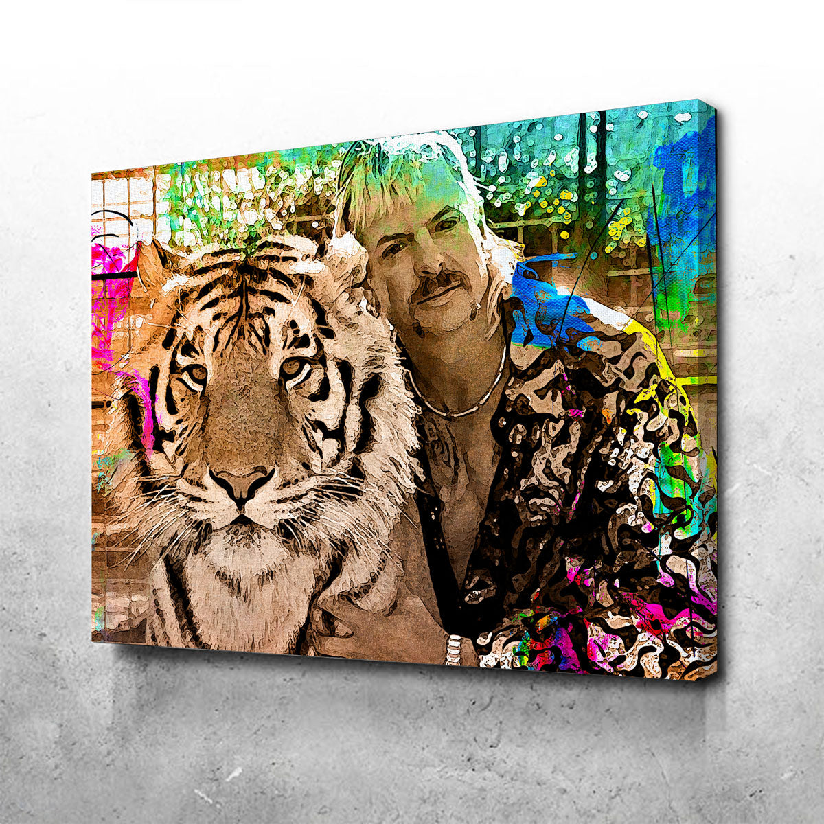 Stunning Tiger King Wall Art for Home Decor