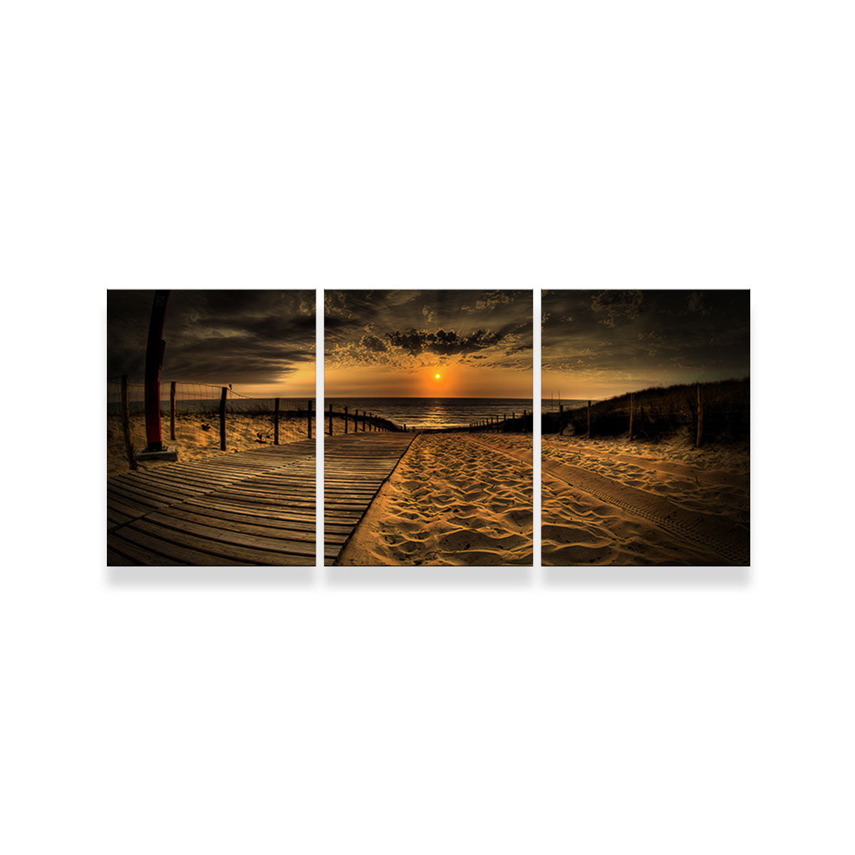 Gorgeous Sunset Beach Wall Art for Stunning Home Decor