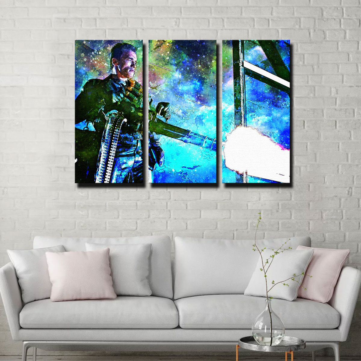 Exquisite T2 Wall Art - Sustainable Pine Wood Framed Canvas
