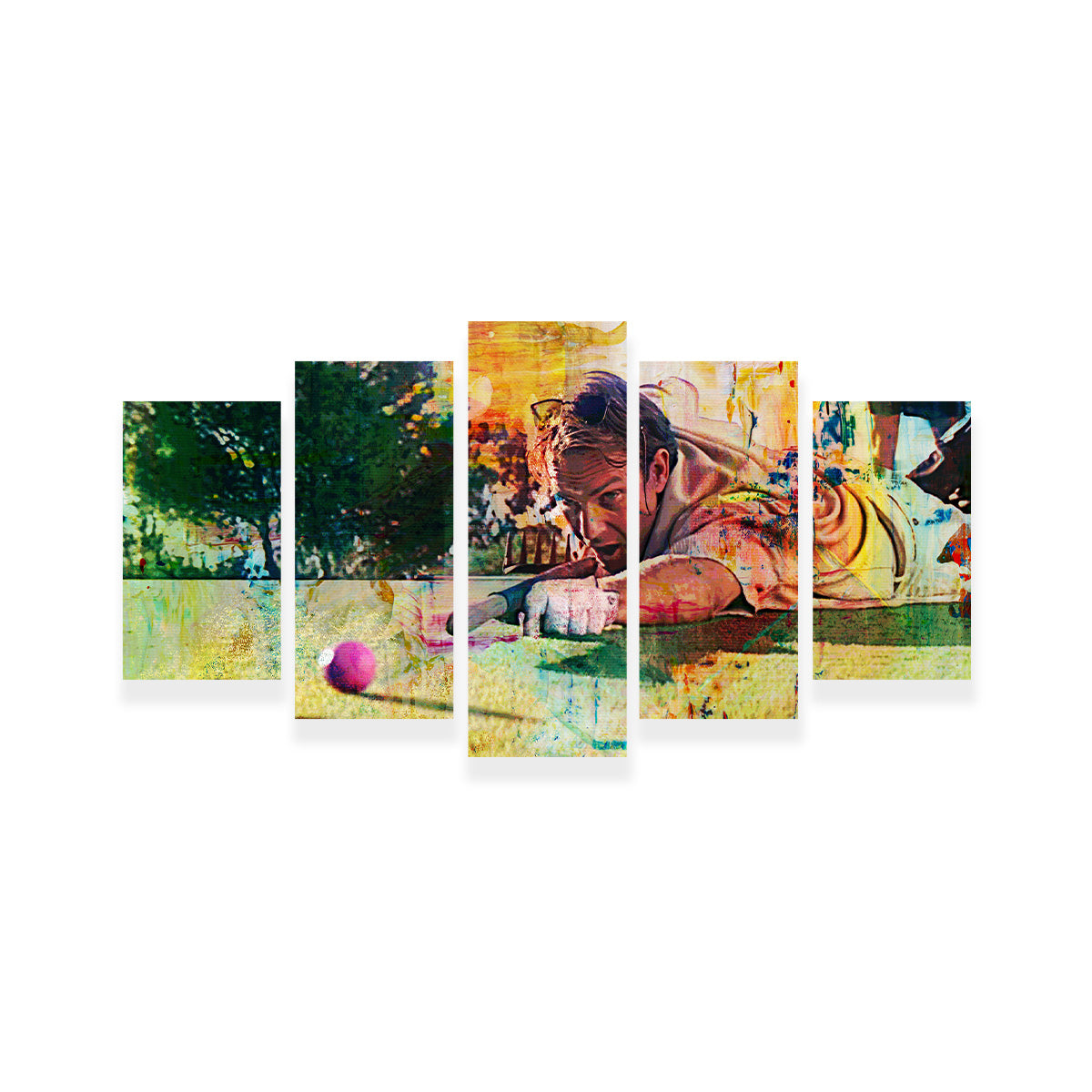 Exquisite Tin Cup Wall Art for Home Decor