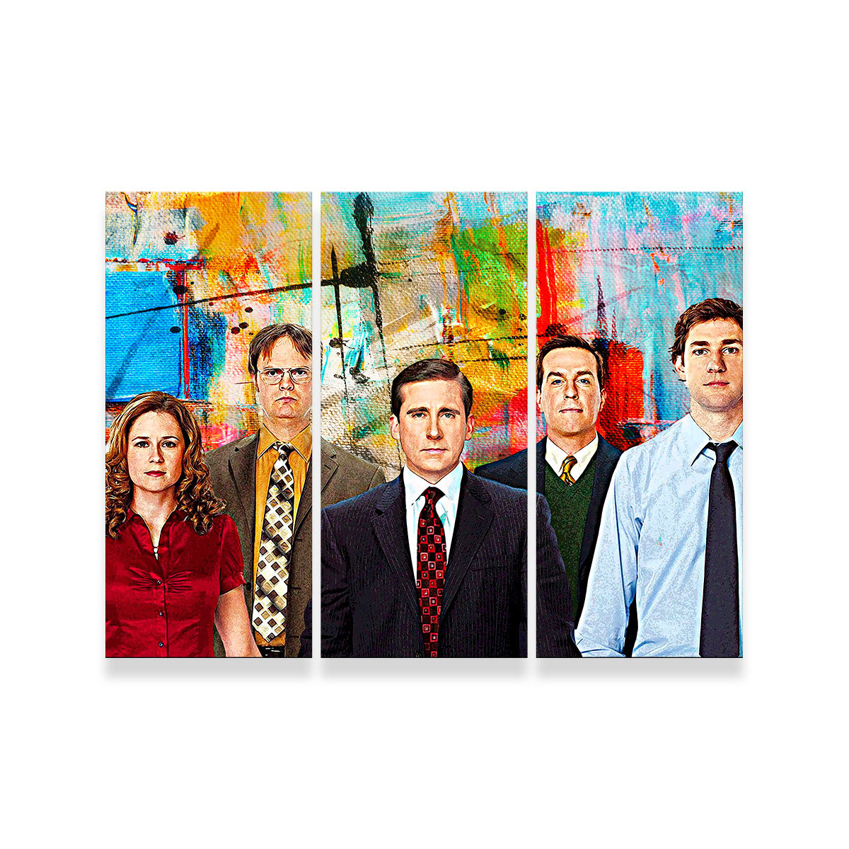 Exquisite The Office Wall Art - Sustainable Pine Wood Framed Museum Quality Canvas