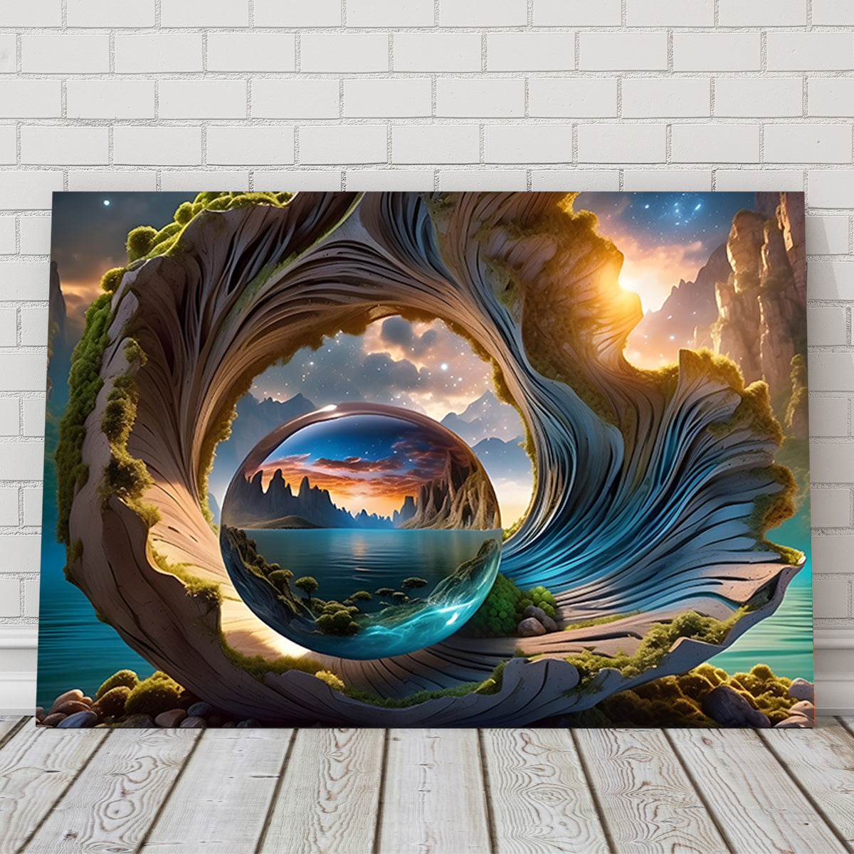 The Enchanting and Timeless Allure of Nature's Seashells Wall Art