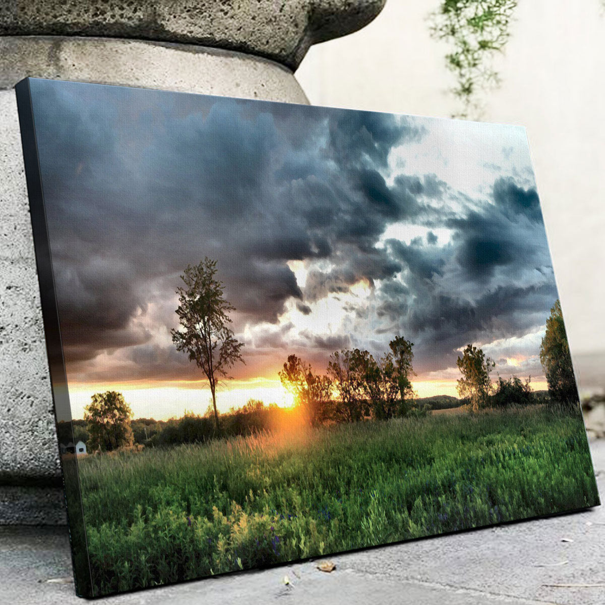 Exquisite Field & Sunset Wall Art for Stunning Home Decor