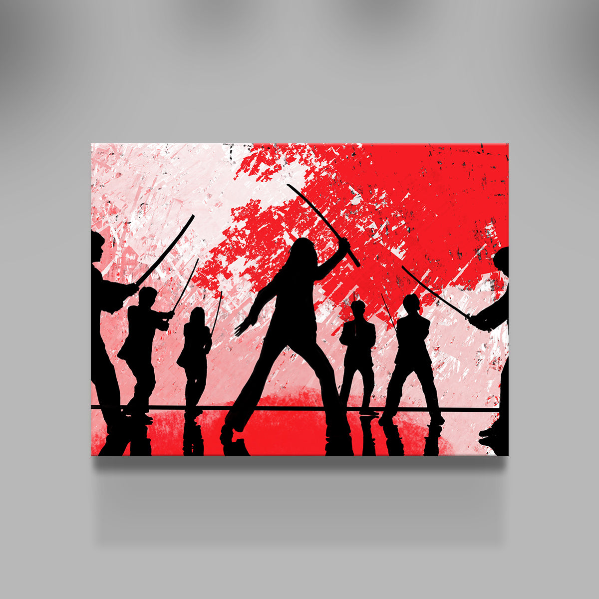Stunning Bride vs Crazy 88 Wall Art by Andy Brackpool