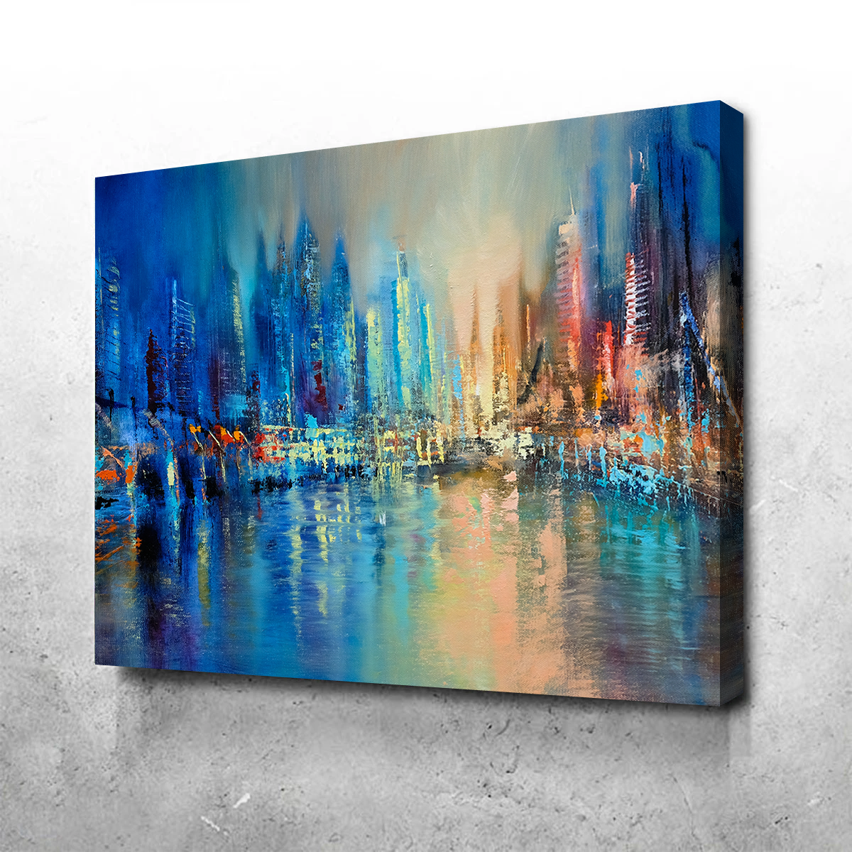 Exquisite The Town Wall Art by Annette Schmucker