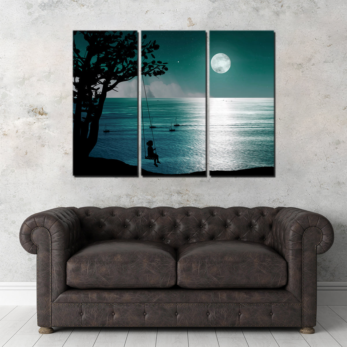 Enchanting Feelings in the Night Wall Art by George Sorin