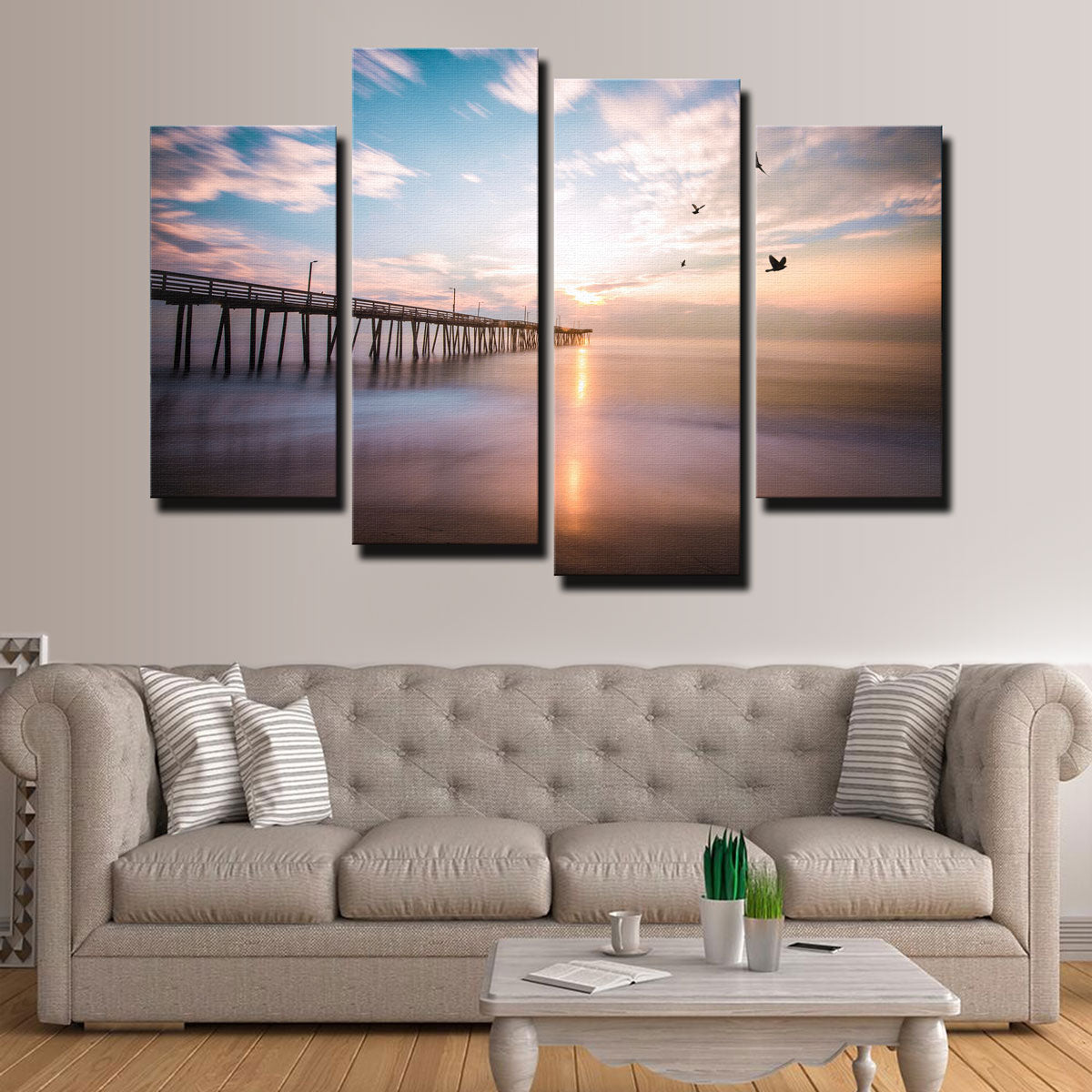 Stunning VA Beach Sunrise Wall Art by Lucas Moore