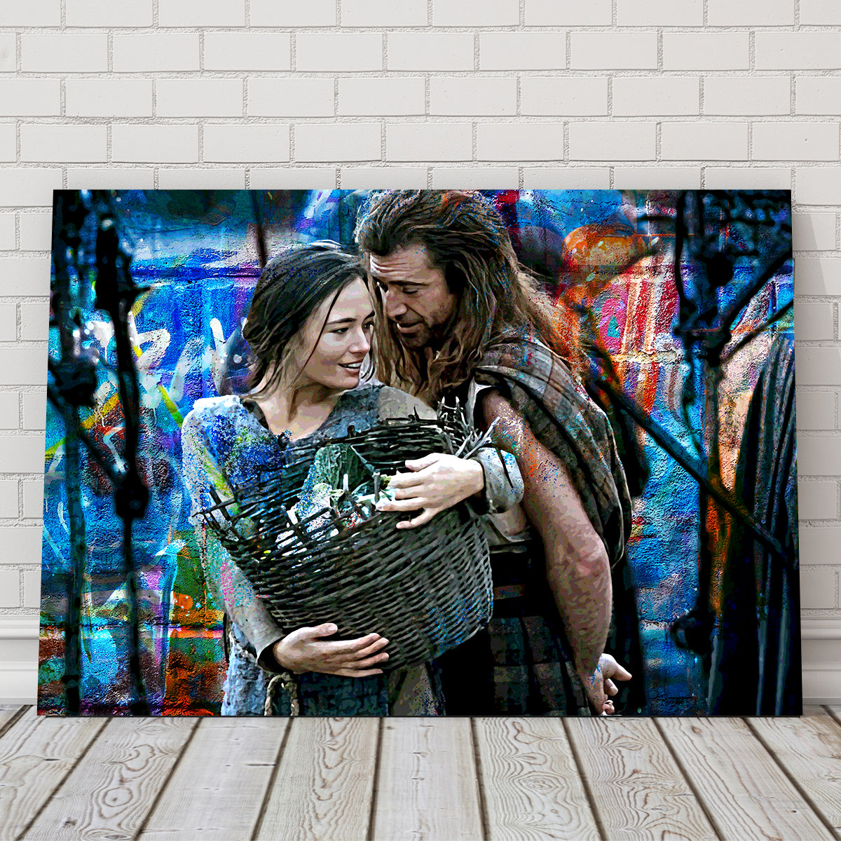 Exquisite Murron and Wallace Kiln - Dried Pine Wood Canvas Prints