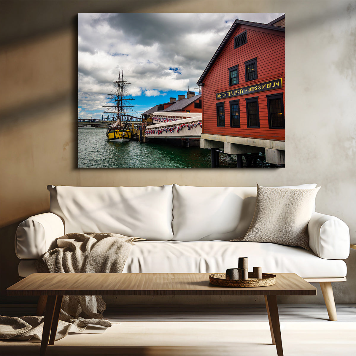 Stunning Boston Tea Party Museum Wall Art for Your Home Decor
