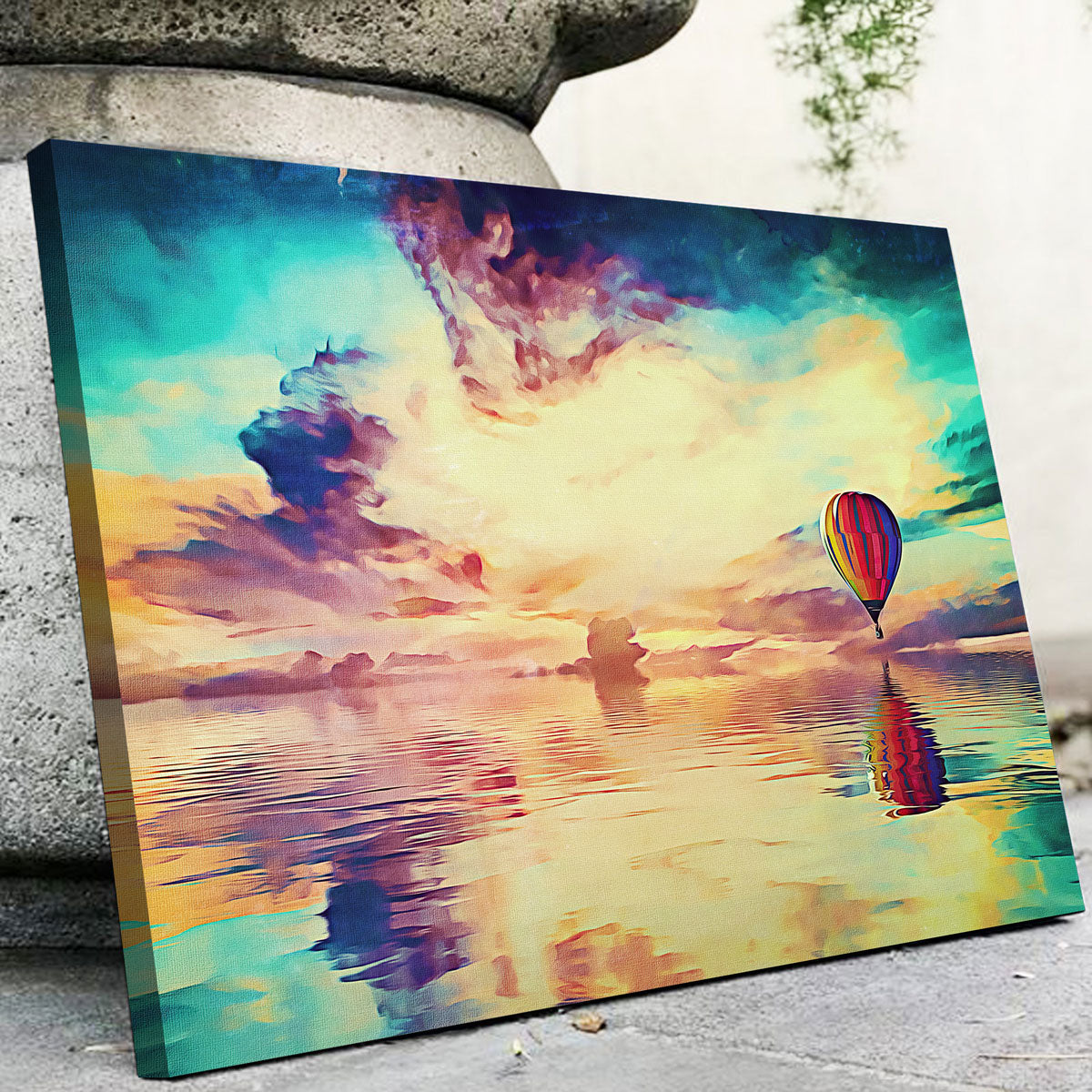 Exquisite Floating Away Wall Art by Denise Dundon