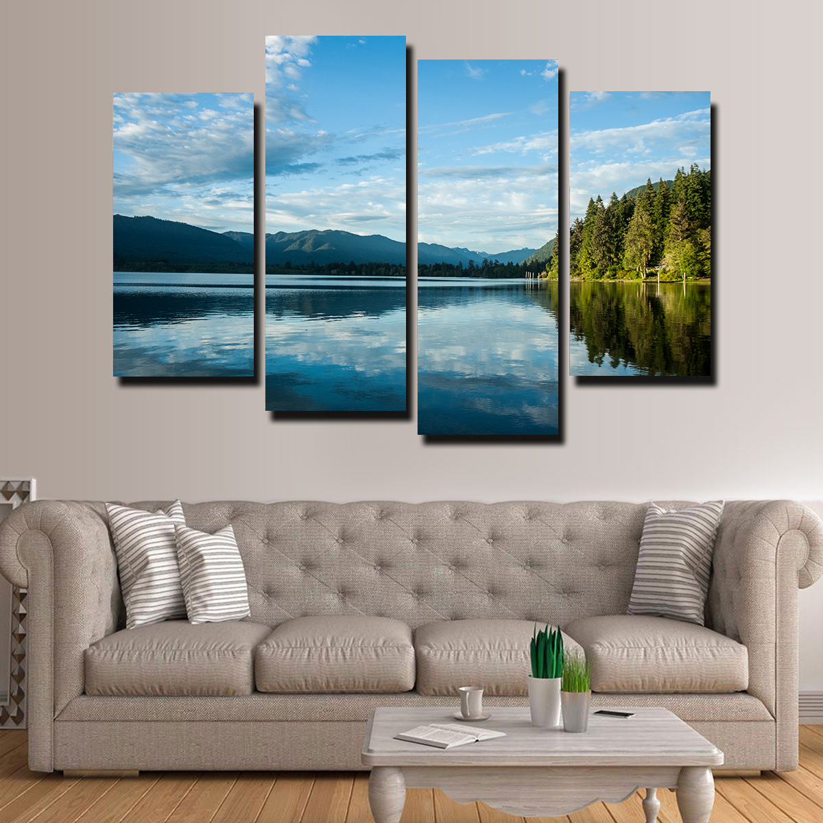 Stunning Lake Quinault Wall Art by Kyle Sherry