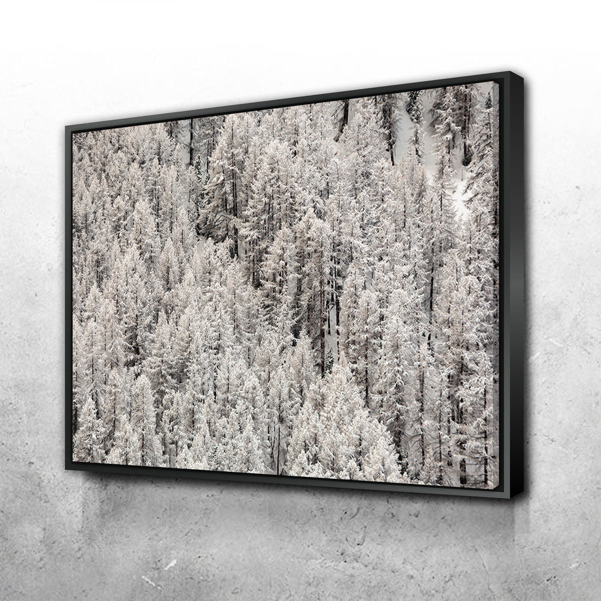 Late Snowfall Wall Art by Jeff Graphy - High - Quality Museum Canvas