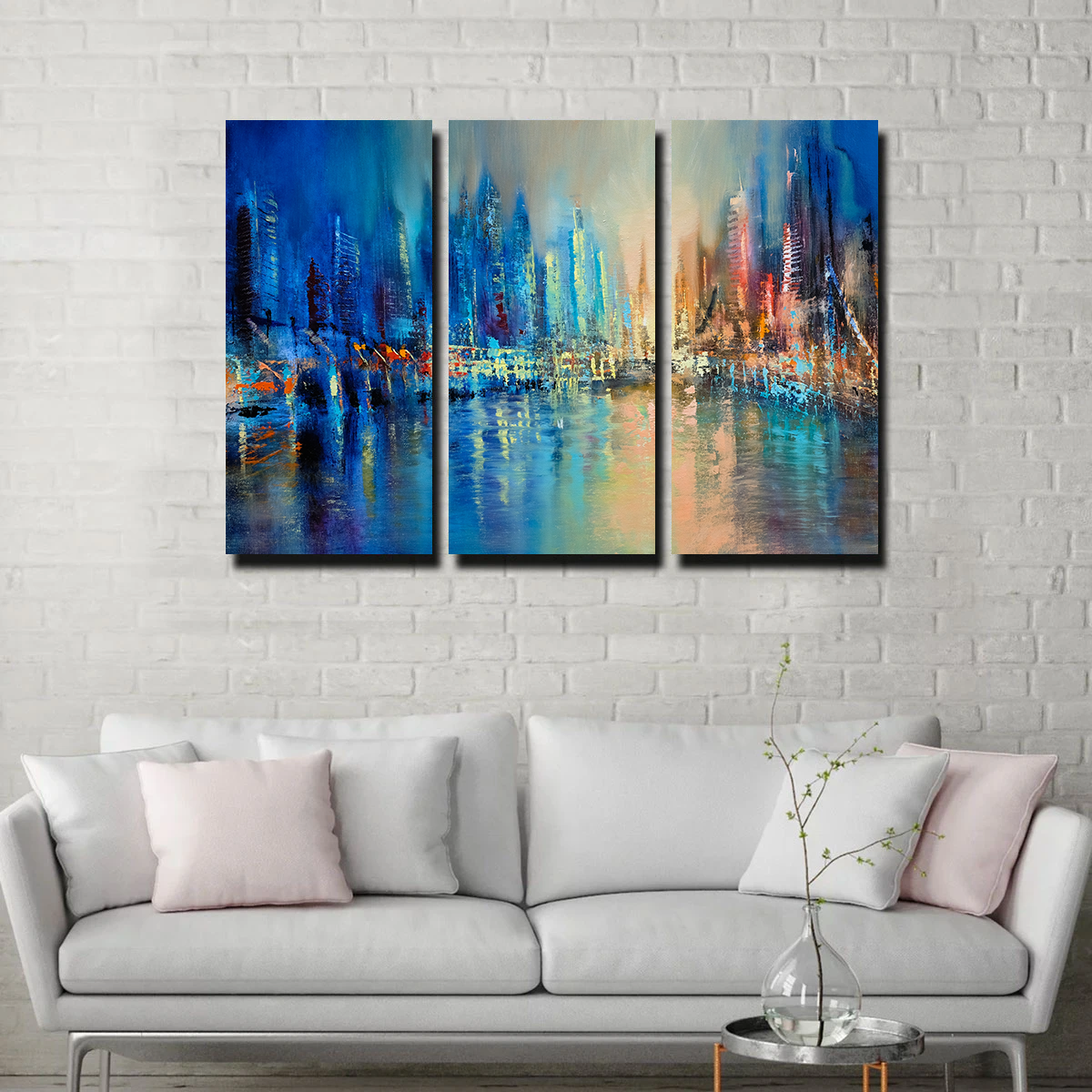 Exquisite The Town Wall Art by Annette Schmucker