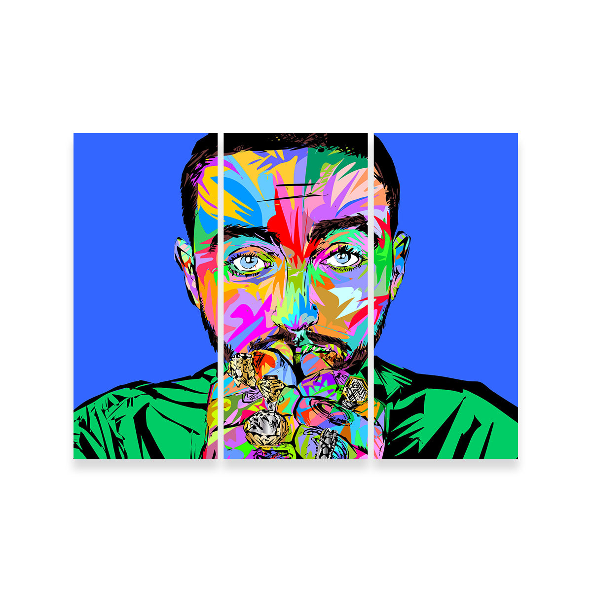 Stunning Macmiller Blue Wall Art for Home Decor