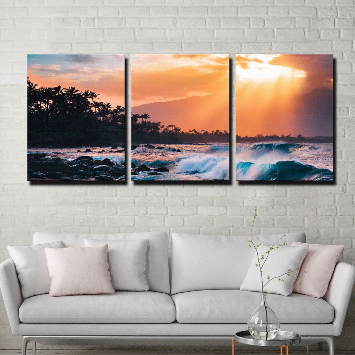 Stunning Sunset Paradise Wall Art by Lucas Moore