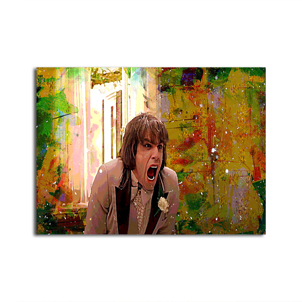 There's Something About Mary - Iconic Zipper Scene Wall Art for Movie Lovers