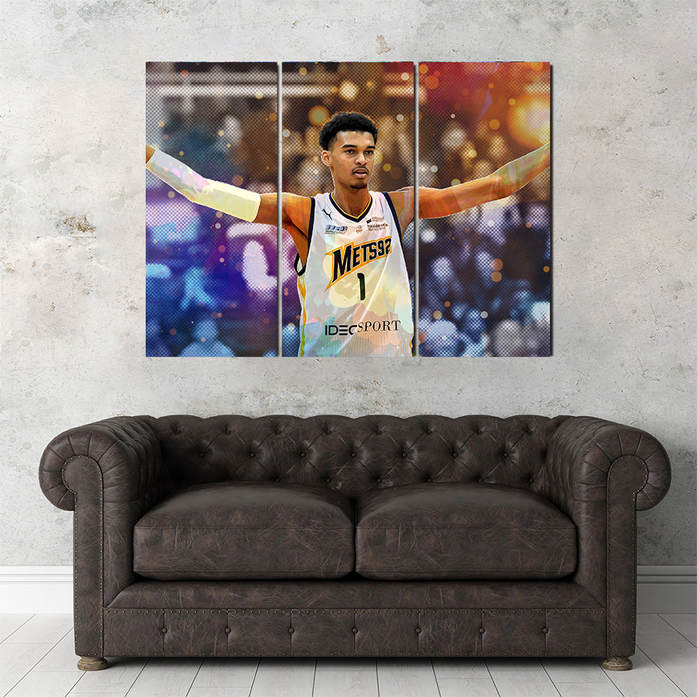 Victor Wembanyama Premium Wall Art for Home Decor