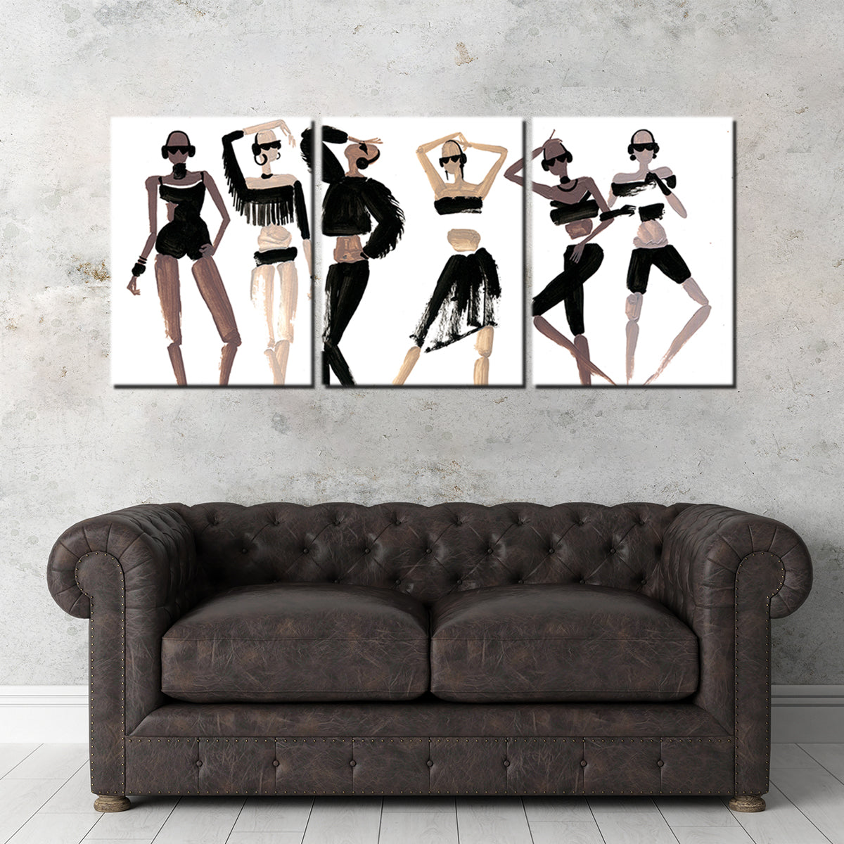 Stylish Fashion 6 Wall Art by Evgeny Vetrov