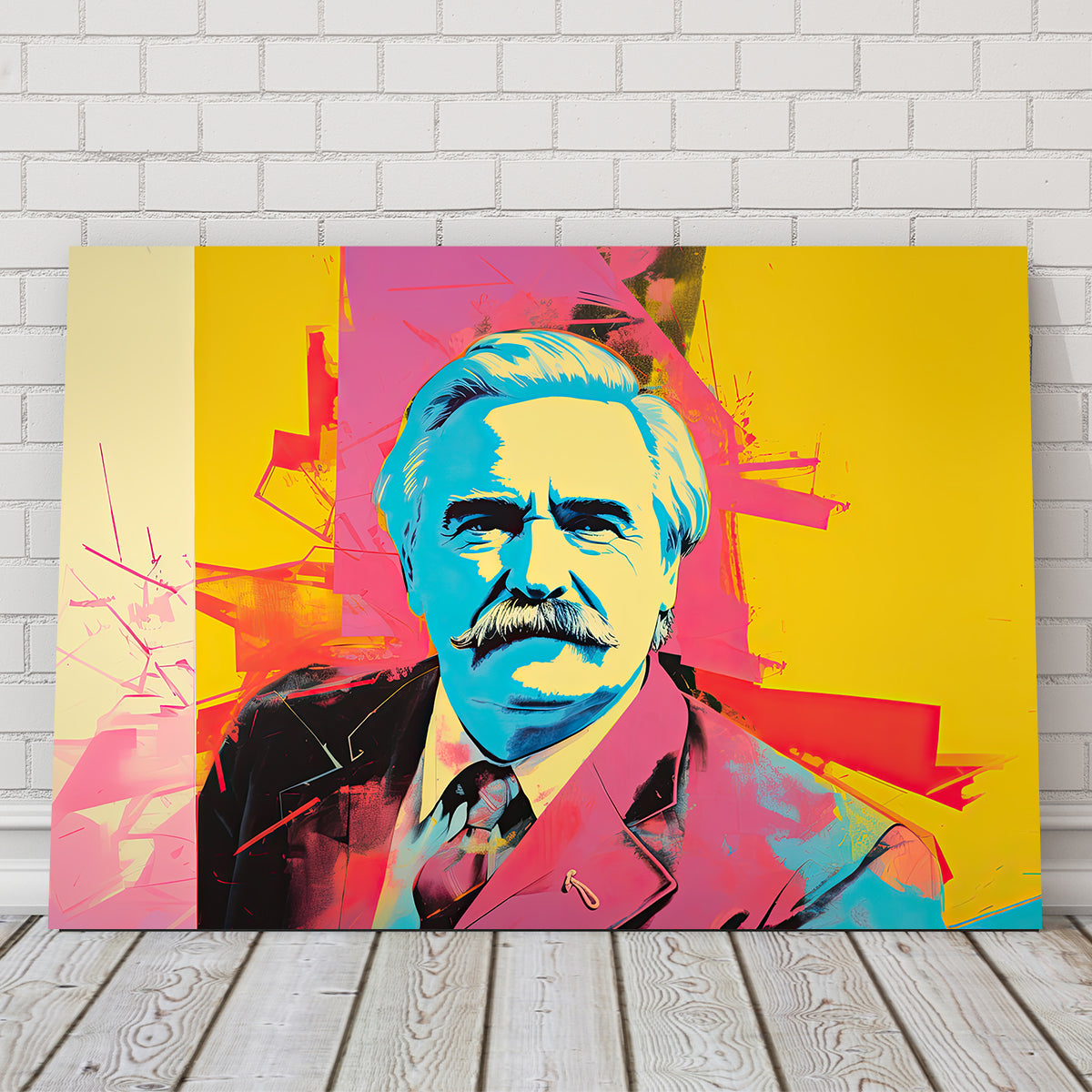 Lech Wałęsa - Stunning Warhol Style Wall Art for Your Home Decor