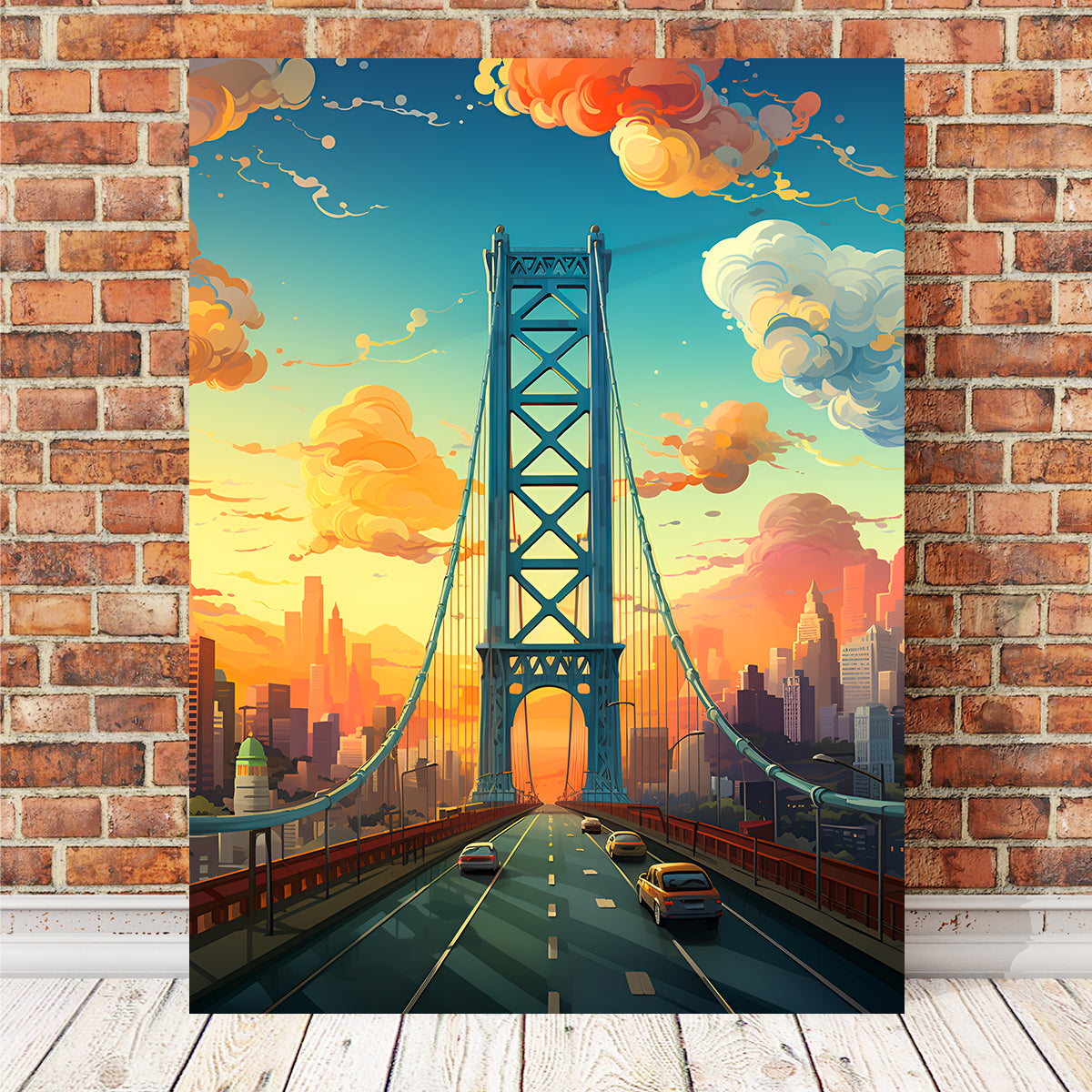 USA - Los Angeles Stunning Wall Art by Valth Graphics