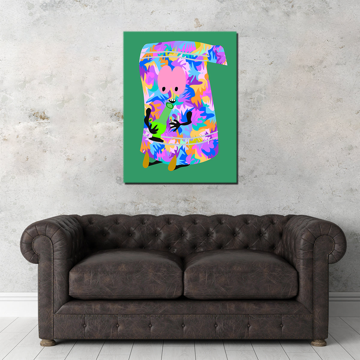 Towlie Wall Art - Premium Handmade Canvas Artwork