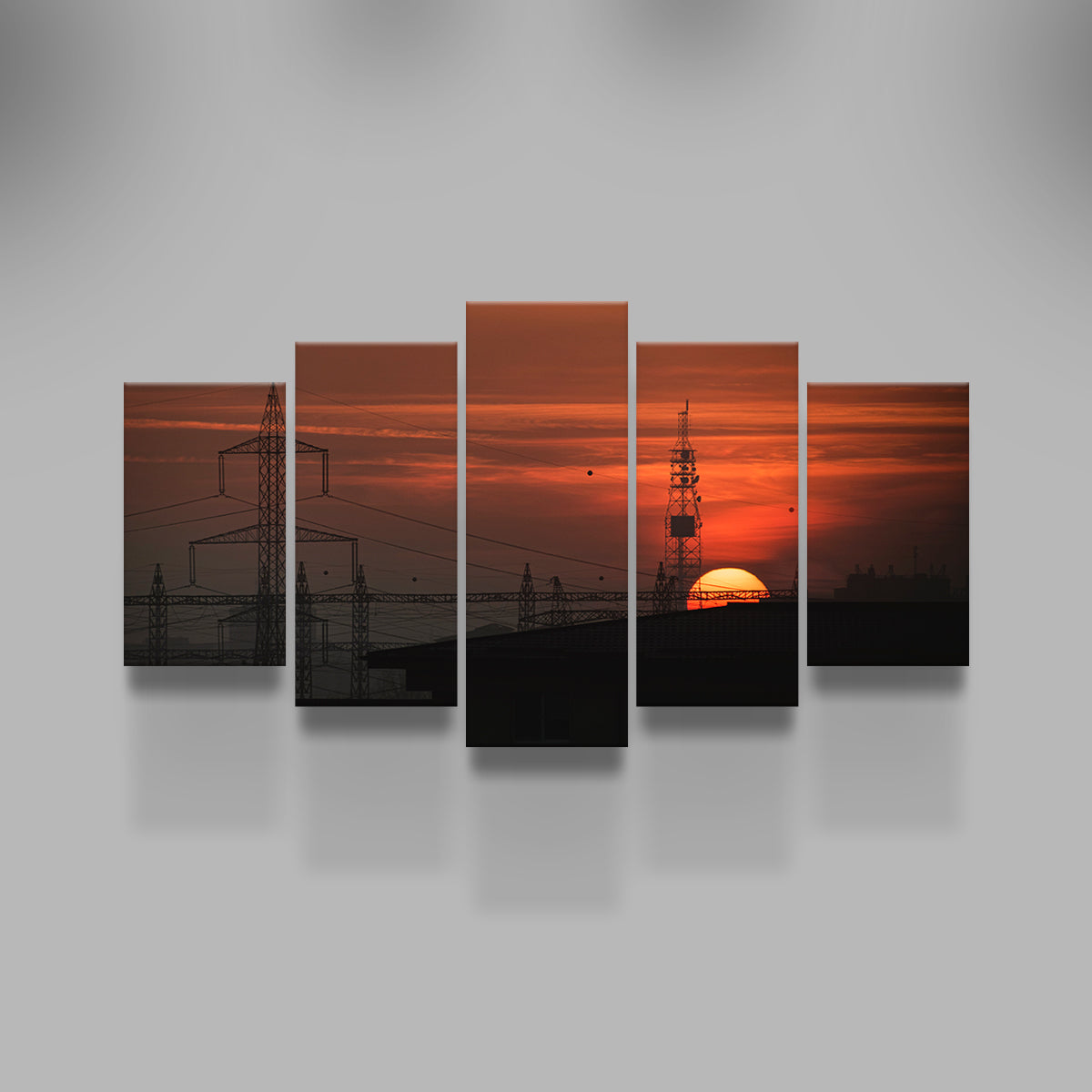 Stunning Bucharest Sunset 2 Wall Art for Your Home Decor